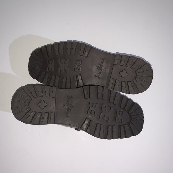 Sam Edelman Shoes Womens Size 8.5 Patent Leather Loafers Lug Sole Horsebit - Picture 9 of 9